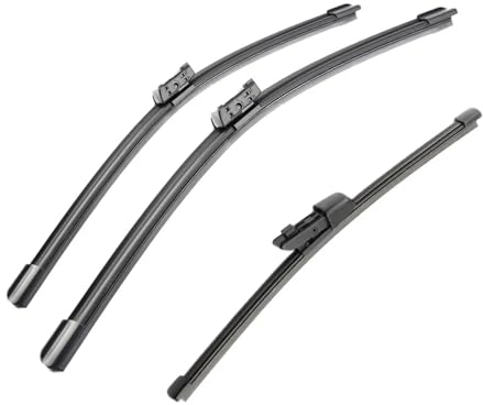 Tergicristallo auto 26+18+11 Spazzole tergicristallo anteriori posteriori Tagliacristallo per parabrezza, per Seat Ateca KH7 2016-2020