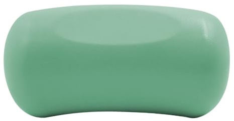 Waterproof Bath Pillow with 2 Suction Cups, Ergonomic, Reusable for Bathtub, Pool, Hot Tub - Light Green