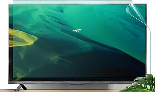 XDRGOOIUY Protecteur d'écran TV Mat Anti-éblouissement, Film de Protection TV 32 Pouces bloquant la lumière Bleue et Film filtrant UV pour LCD, LED, OLED et HDTV 4K