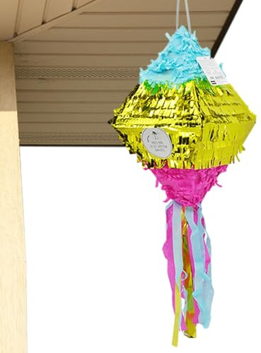 Bunte Pinata-Gastgeschenke,Kleine Pinata für Geburtstagsfeierzubehör - Kleine Piñata für Geburtstag, Jubiläum, Feier, Dekoration, Thema, Partyzubehör, mehrfarbig, bunte Piñata