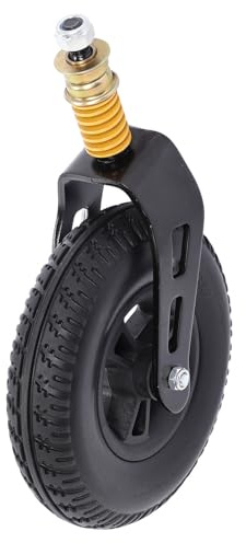 Roue Avant de Fauteuil Roulant avec Fourche Avant, Remplacement des Roues Avant de 8 Pouces, Remplacement de Roue Universel pour Fauteuils Roulants, Déambulateurs, Déambulateurs