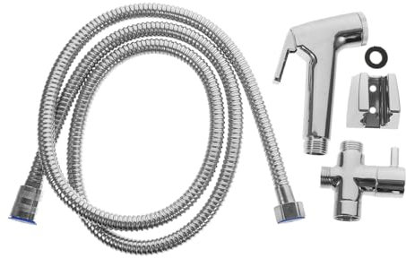 Angoily 1set Spray Bidet Dotato Separatori Acqua Tubo Base Per Bagni Domestici Ospedali e Hotel Per Lavaggio e Pulizia Per Donne Ciclo Mestruale