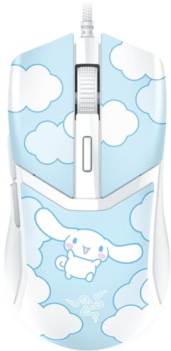 Razer Cobra Wired Gaming Mouse: 58g Lightweight - Gen-3 Optical Switches - Chroma RGB Lighting Underglow - 8500 DPI Optical Sensor - 100% PTFE Mouse Feet - Speedflex Cable - Cinnamoroll Edition