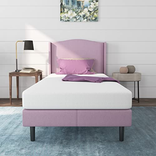 NapQueen 5 Inch Rainbow Memory Foam Youth White Mattress for Kids Room/Day-Trundle-Bunk Bed Mattress, Twin