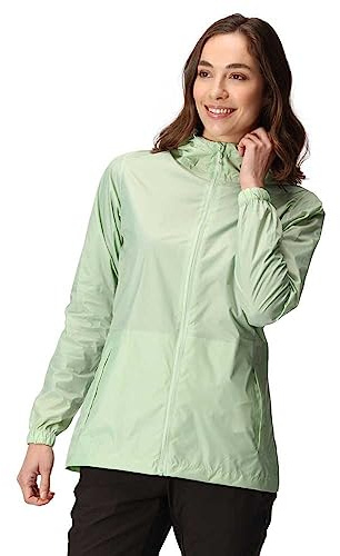 Regatta Womens/Ladies Pk It JKT III Waterproof Hooded Jacket (12 UK) (Quiet Green)