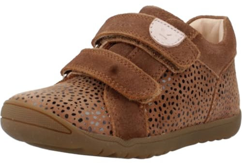 Geox Baby-Mädchen B MACCHIA Girl A Sneaker, braun, 20 EU