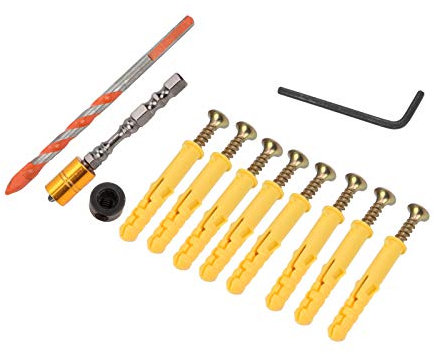 Taladro Magnético, Diseño Cóncavo Taladro Magnético con Vástago Hexagonal Fuerza Magnética Fuerte para Perforar álbumes Colgantes para Instalación de álbumes Colgantes