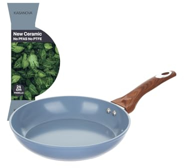 KASANOVA Padella in ceramica azzurro New Ceramic (24 cm)