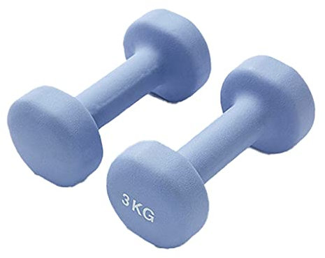 CHUNXVLI Hantel Fitness Hantel Hand Gewichtset, Fitness-Hantel for Home Fitnessstudio-Ausrüstung Workouts Kraft-Training frei Gewichte for Frauen Fitnessgeräte Für Zuhause(3KG)