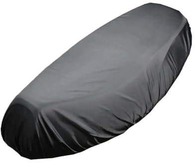 Moto Funda Sillín Funda para Asiento de Motocicleta, Universal, Flexible, Resistente al Agua, Accesorios Antipolvo, Color Negro