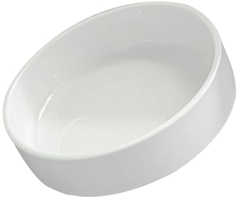 JOINPAYA Sottovaso per Piante in Ceramica Bianco Lucido Piccolo Vaschetta Antigoccia Stabile per Vasi da Interno ed Esterno Sottovaso Rotondo per Fioriere Drenaggio Base Antiscivolo per