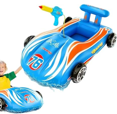Swimming Pool Float for Car - Inflatable Pool Toy | Summer Water Accessories - for Girls Boys Water Games Lake Camping Garden