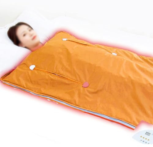 Manta de sauna portátil, manta térmica personal impermeable para pérdida de peso, 7 capas de aislamiento, moldeador corporal para quemar grasa
