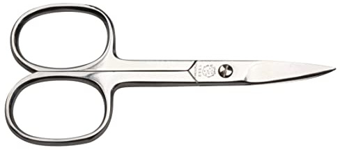 Sonnenschein by Hans Kniebes – gebogene Nagelschere – extra präzise, robuste Nagelhautschere – rostfreier Edelstahl – glanzpoliert