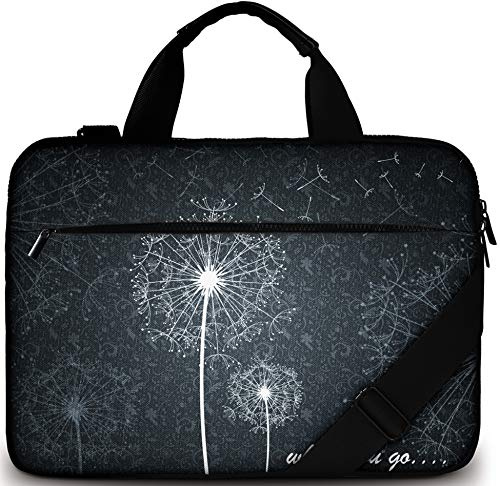 Sidorenko Laptoptasche 15-15.6 Zoll / 17-17,3 Zoll - Notebook-Tasche mit Außentasche für Zubehör - Laptop Hülle für Damen, Herren und Kinder
