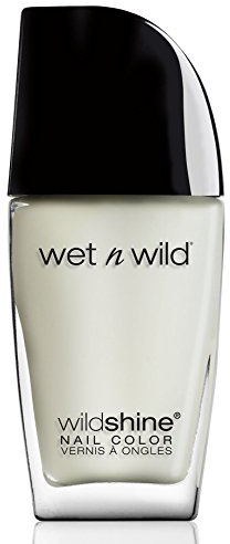 Wet n Wild, Wild Shine Nail Color, Nagellack ohne Formaldehyd, Toluol und Phthalate, langanhaltende Formel die schnell trocknet, Matte Top Coat