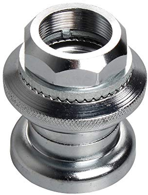 SENQI Fahrradgabel-Set aus Eisen, 2,5-24T22.23027 mm, silberfarben
