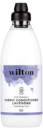 Wilton London Eco-Friendly Fabric Conditioner 42 Washes - Plant-based and Biodegradable Fabric Softner - Packed with Essential Oils - Made in UK - Fresh and Longlasting Lavender Scent - 1 Litre
