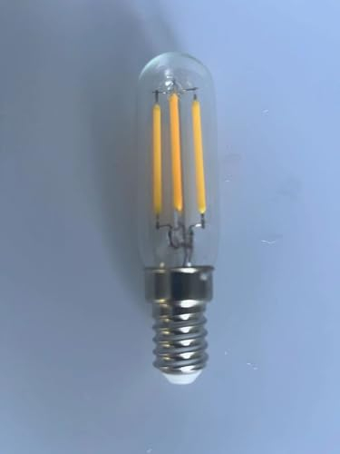Morotty Lampadina Cappa Cucina LED E14 3W 230V, Equivalente a lampada alogena da 40W, Lampadina T22 E14 LED 4000K Blanco Neutro per Cappa Aspirante, Frigoriferi, non Dimmerabile, Confezione da 2