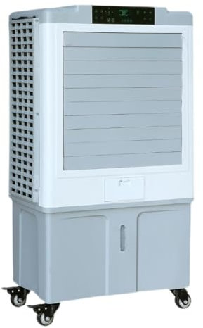 Aire Acondicionado Portátil, Enfriador De Aire Evaporativo con Tanque De Agua Grande, Enfriador De Pantano 3 En 1 para Habitación Interior, Dormitorio, Garaje
