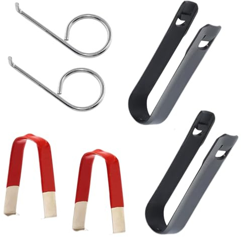 YURUIHKAO 6 PCS Wheel Bolt Cap Cover Remover Tool Set, Universal Tyre Nut Center Cover Cap Puller Tweezers Removal Tool, Durable Locking Wheel Nut Remover for Most Types Cars Wheels (Multicolor)