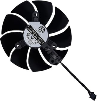 LFGOZSD Ventola per Scheda Video PLA09215S12H, Raffreddamento per Grafica per EVGA RTX 2060 2070 2080 2080Ti RTX2080Ti RTX2070 RTX2060 Super XC(1 PCS A Fan)