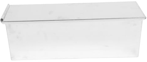 MOLUCKFU Stampo per Pane con Coperchio in Antiaderente Resistente e Facile da Pulire per Toast e Dolci Fatti in Casa