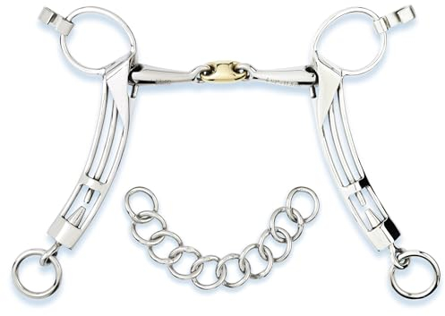 Stübben 2297 Island-Kandare - 12,5 cm - 14 mm - Sweet Copper Mittelstück