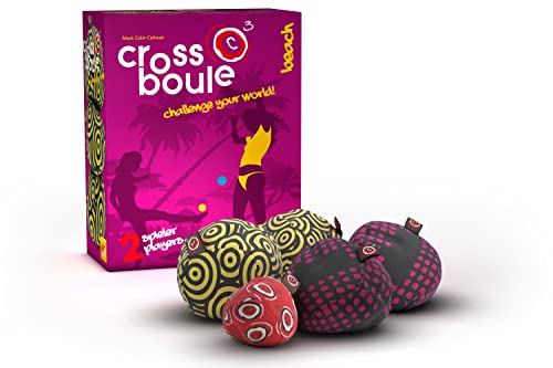zoch 601131500 - Crossboule c³ Set Beach - der ultimative Boule Spaß mit flexiblen Bällen für drinnen und draußen, ab 6 Jahren