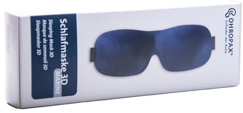 Ohropax Schlafmaske 3D blau, 1er Pack (1 x 1 Stück)