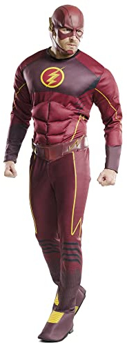 Rubie's Costume ufficiale DC Comics The Flash, costume da supereroe adulto