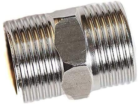 Edelstahl Gewinde-Fitting Doppelnippel 2x Außengewinde 3/4' (Gewindefitting 02)