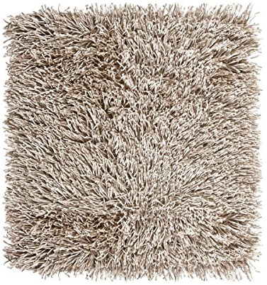 Aquanova Flokati - Tappeto da bagno Kemen, 60 x 60 cm, colore: Sabbia