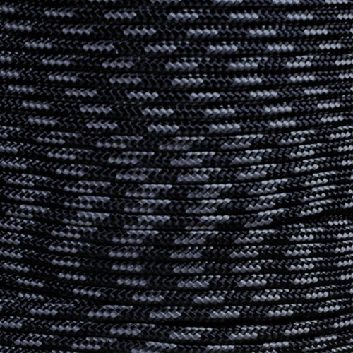 West Coast Paracord 425 Paracord (3 mm) – aus 100 % Nylon – für taktische, handwerkliche und überlebensliche Nutzung (Hauch von Grau, 7,6 m).