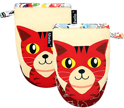 Gants en Silicone Maniques Gants de Cuisine Silicone