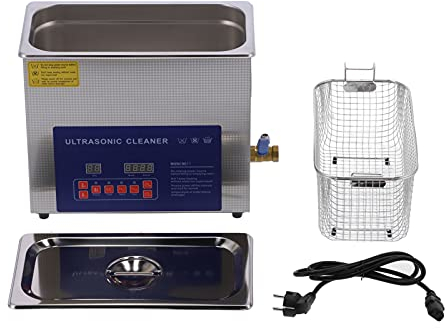 Kaufpart Entgasungs-Ultraschallreiniger 6 l 2-Frequenz 40 kHz/33 kHz Timing Heizung Digitalanzeige MH-031G Produktgröße: 325 x 175 x 275 mm(EUP AC200-240V)