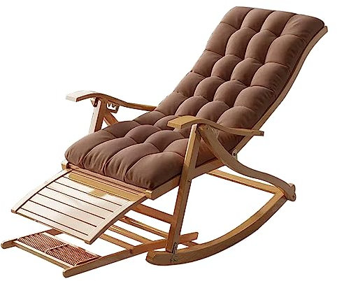 ISCBAFYX Klappbare Chaiselongue mit Kissen, tragbarer Bettstuhl für den Garten im Freien – verstellbare Rückenlehne, Schwerelosigkeits-Liegestühle für Wohnzimmer, Balkon, Terrasse