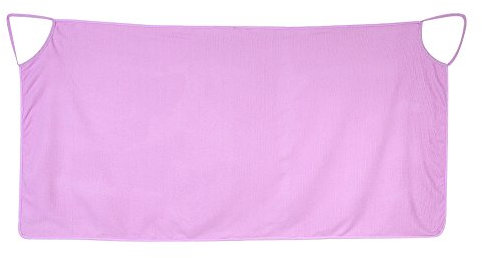 Sunicon Bademantel, Super Saugfähiges Badetuch Strandtuch, Microfiber Weich Doppelschulter Design Duschtuch für Dusche Pool Spa Badezimmer(Purple)