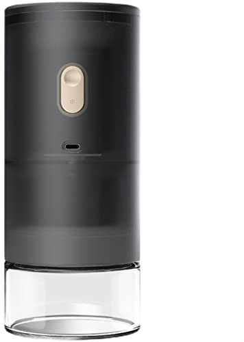 CVNIMV Macchine per Il caffè Macchina per Il caffè Portatile Macinacaffè Elettrico Regolabile 14 Gradi di macinatura con Ricarica Type-C per Campeggio Domestico