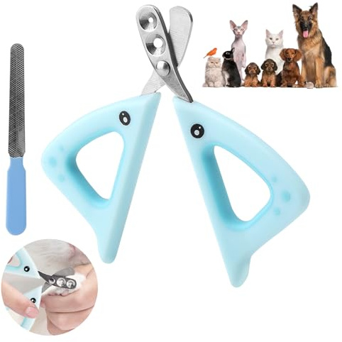 DAWRIS Pet Nail Clippers for Small Animals, Cat Nail Clippers & Claw Trimmer Cutters Scissors for Home Grooming Kit, Professional Grooming Tool for Tiny Dog Cat Bunny Rabbit Bird Puppy Kitten Ferret