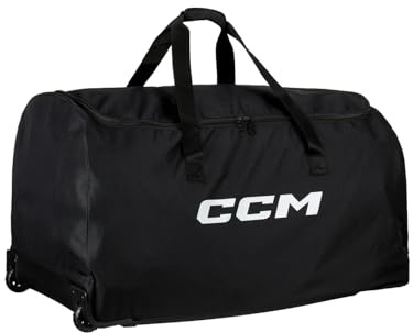 PG Sports CCM 420 Wheeled Hockey Bag, Black (Medium (32 L x 18 H x 18 W))