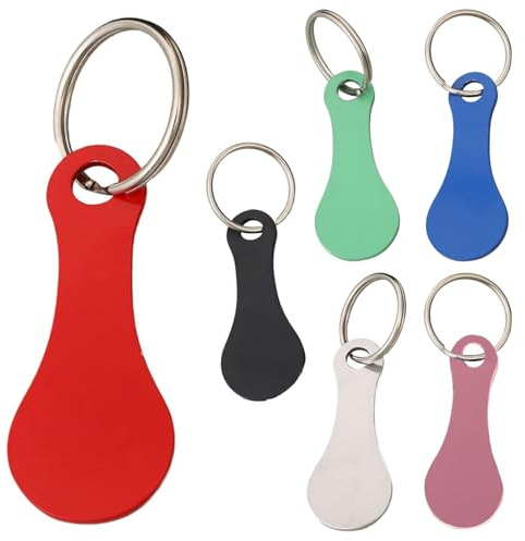 Cart Coin Keychain - Bag Keychain Accessories - Metal Shopping Trolley Keychain, Portable Quarter Keychain for Men Women, Bag Keyring Accessories