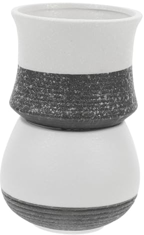 Toyvian 4 Piezas Macetas de Cerámica para Suculentas Drenaje para Cactus y Plantas para Decoración de y Oficina Estilo y Elegante