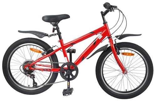 vidaXL Barncykel 24 tum 6-hastighet för 8-12 år gammal röd, konstnärlig, modern, fusionskök: Kulinarisk innovation med internationella smaker och gourmettekniker 2023