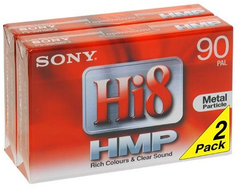Sony P5-90 HMP Hi8-Videokassette (90 min) 2er Pack
