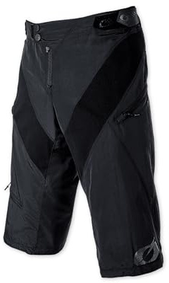 O'Neal | Pantalones Cortos de Bicicleta de montaña | MTB DH FR | Cierre a presión, Ajuste Seguro, Tela de Rendimiento de Secado rápido | Pantalones Cortos Generator | Adultos | Negro | Talla 38