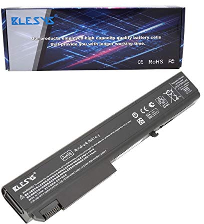 BLESYS compatibile con batteria per laptop HP EliteBook 8530P 8530W 8540W 8540P 8730P 8730W 8740W 484788-001 493976-001 AV08 HSTNN-LB60 HSTNN-OB60 HSTNN-XB60 KU533AA Batteria per notebook