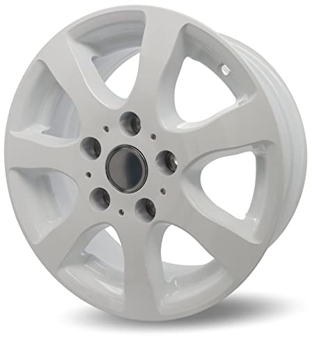 Alufelge Tomason Germany TR3 6014 weiß 6 J x 14 112x5 ET30 1000kg z.B. Hobby Caravan Trailer Anhänger 14 zoll