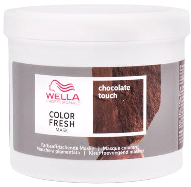 Wella Professionals Color Fresh Mask Chocolate Touch – Haarkur zum Beleben und Verändern der Haarfarbe – pflegende Tönung mit Avocadoöl – für braunes Haar – 500 ml
