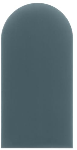 DecoNest Wandkissen, Wandpolsterung, Wanddekoration, ovales Bettkopfteil, 3D-gepolstertes Wandpaneel 30 x 100 cm Maritim